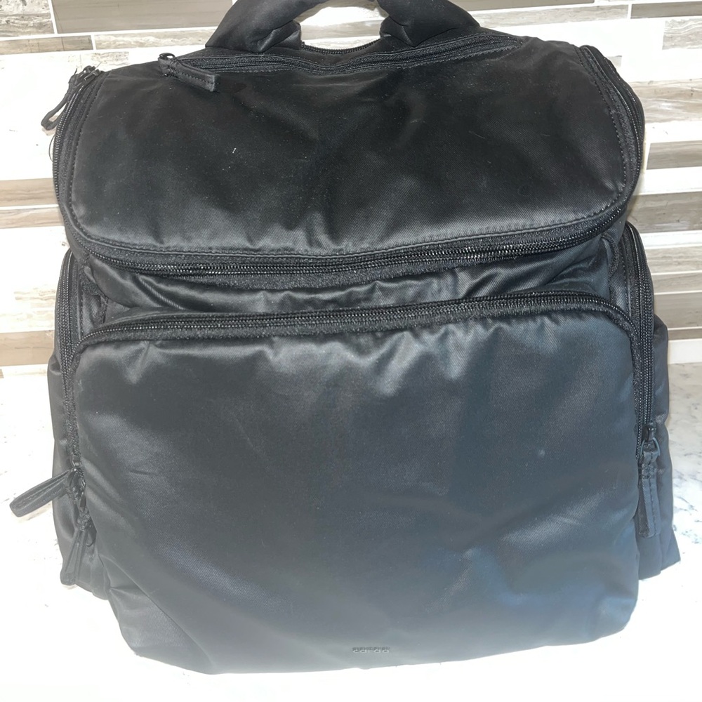 Caraa Baby Diaper Backpack Black Nylon